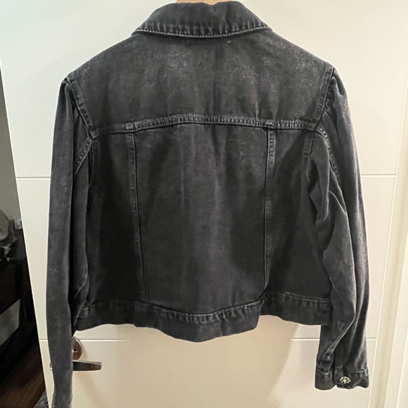 Denim jacket with bling buttons - Picture 4 of 5